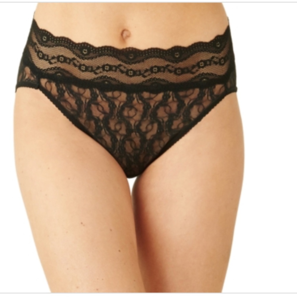 B. Tempt'd by Wacoal Lace Kiss High-Leg Briefs
